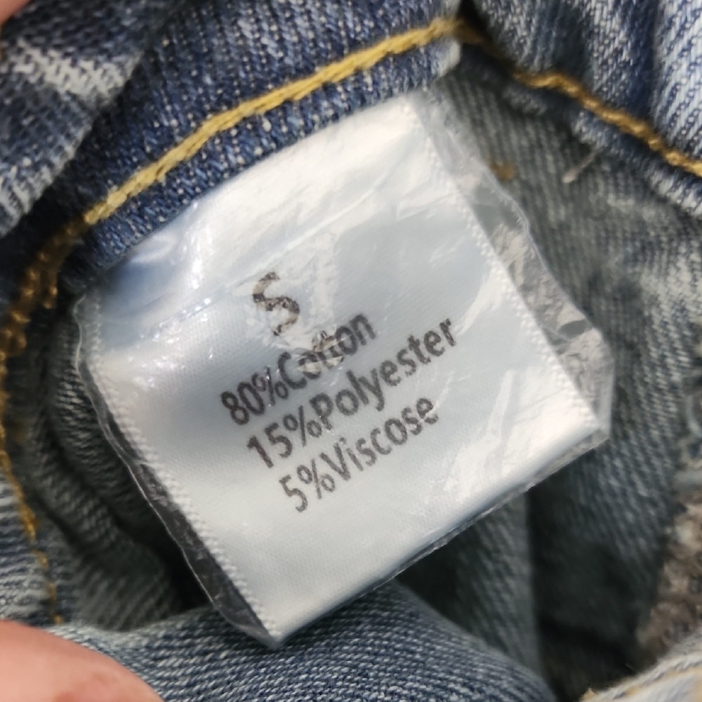 NWOT Wide Leg Blue Denim Jeans - Picture 2 of 8